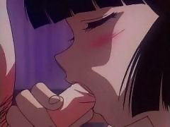 Busty hentai shemale getting cock sucked by a curious girlvideo