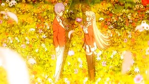 Horny fantasy, action anime clip with uncensored scenesvideo