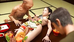 Nurarihyon The Stolen Soul Of The Young Bride - Hottest 3D anime sex videosvideo